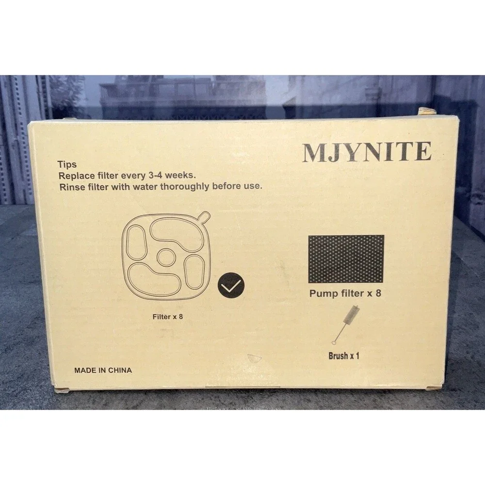 MJYNITE Replacement Filter/Pump Filters For Veken Pet Drinking Fountain 8+8